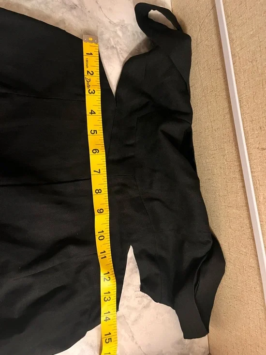 Altar'd State Black Square-Neck Wide-Leg Cutout Jumpsuit - Picture 9 of 11